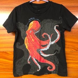 Octopus Smithsonian Institution T Shirt Boys